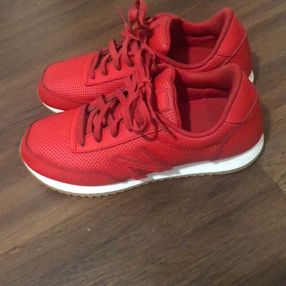 Red 501 New Balance - Picture 2 of 4